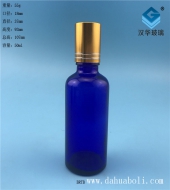 50ml藍(lán)色玻璃滾珠精油玻璃瓶